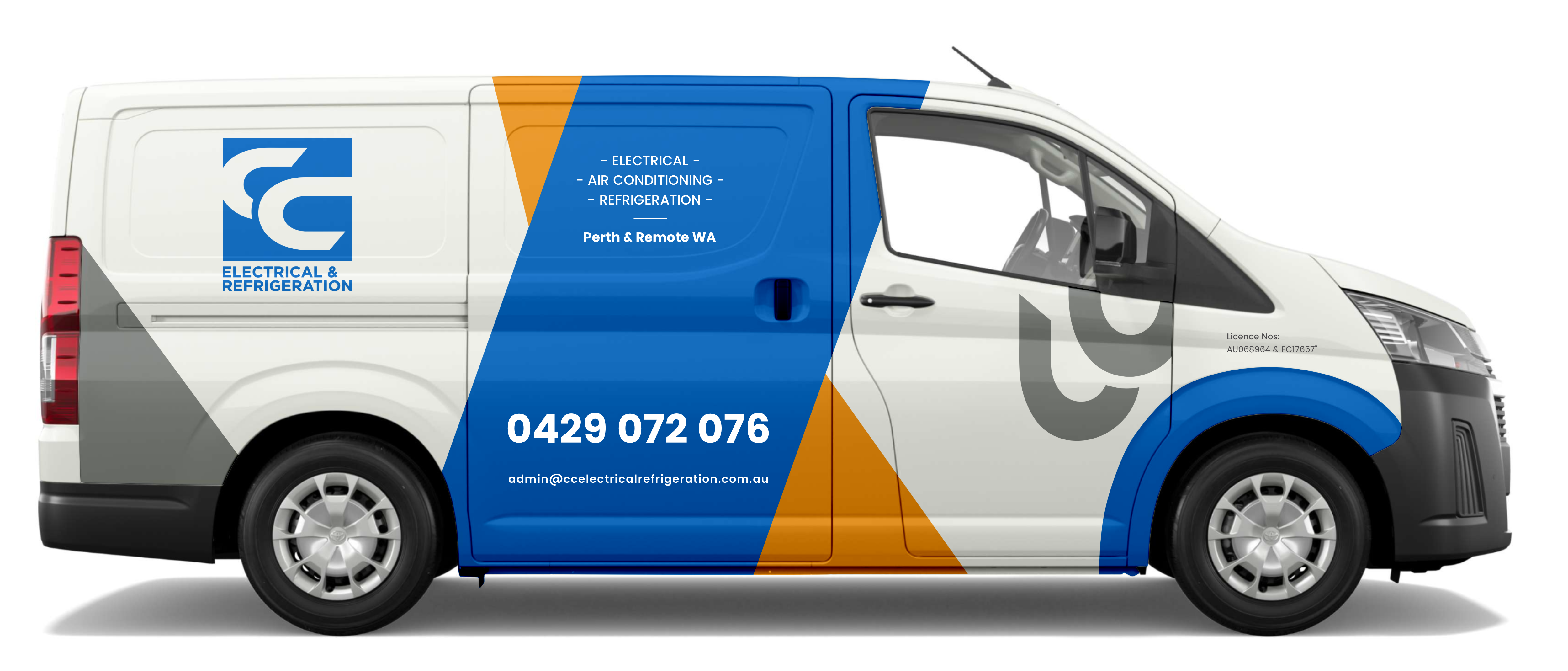 Car Wrap Design by dadaMEDIA for CC Electrical And Refrigeration (WA) | Design #37527679