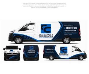 Car Wrap Design by Anisadwi20 for CC Electrical And Refrigeration (WA) | Design: #37527180