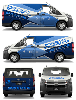 Car Wrap Design by Gnz_62 for CC Electrical And Refrigeration (WA) | Design: #37525576