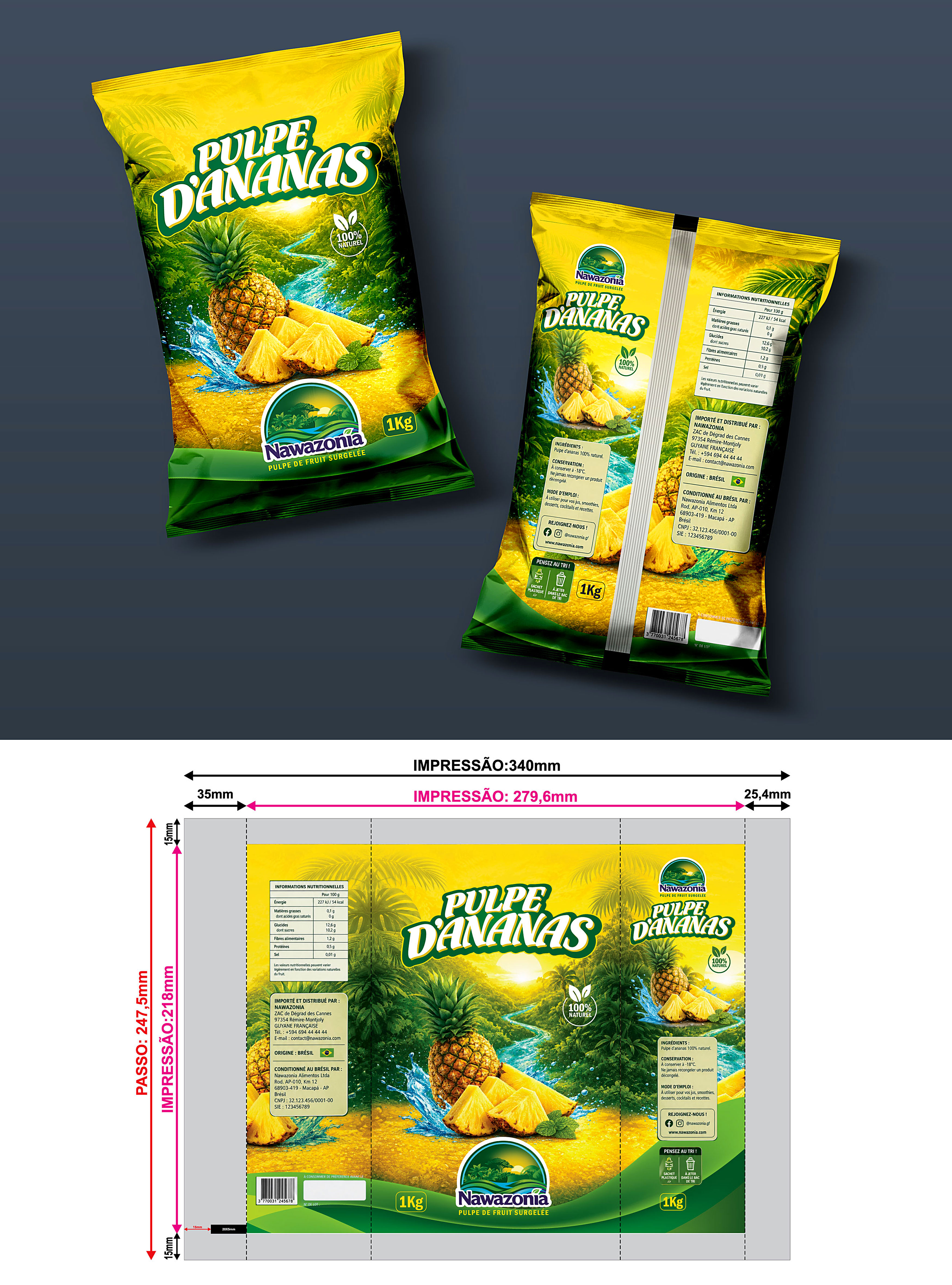 Design Emballage par DipeshLama pour NEXTRAL TRADE & LOGISTICS | Design #37535642