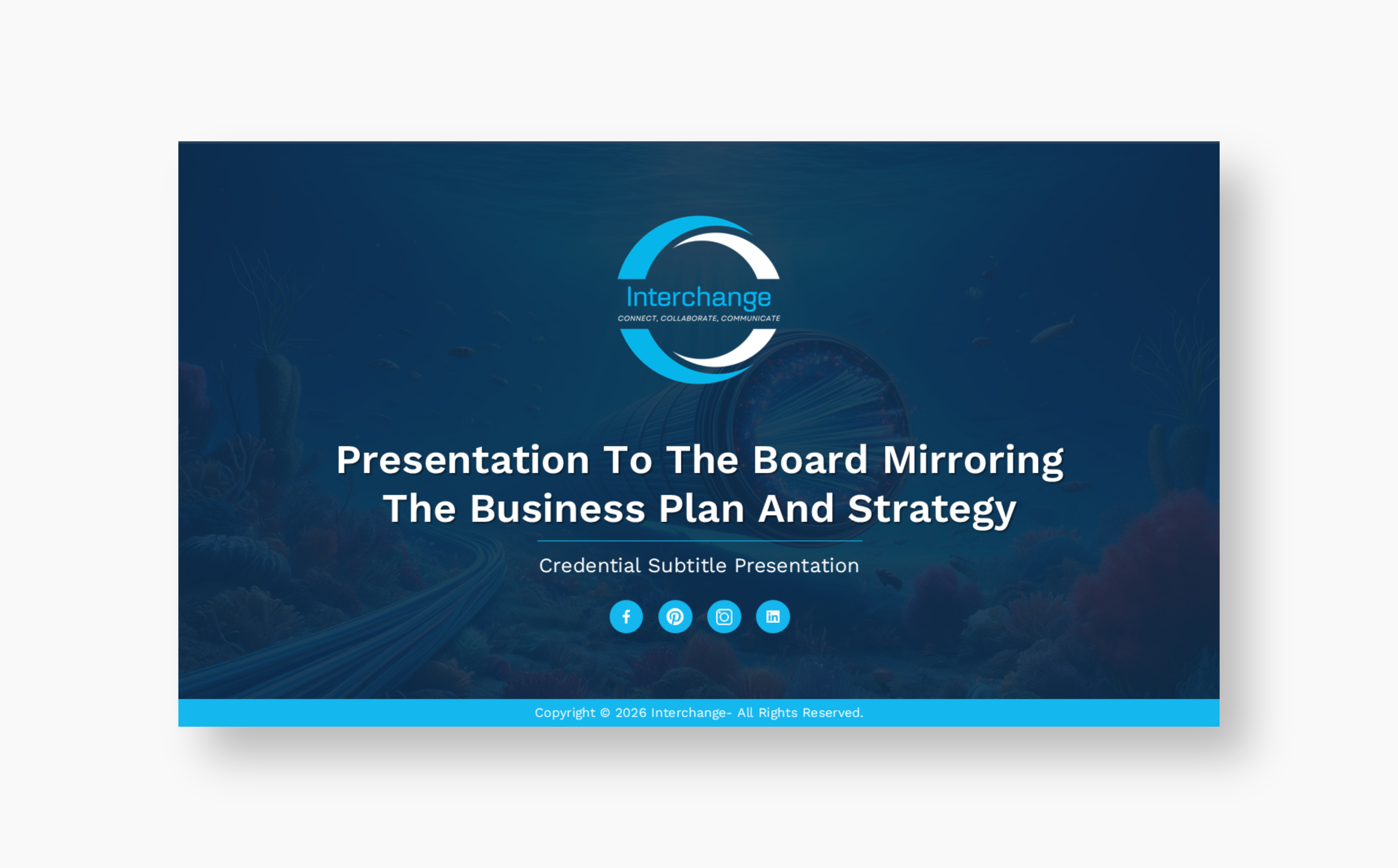 PowerPoint Design by MNTK for Interchange  | Design #37539028
