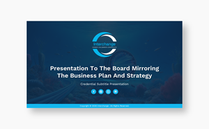 PowerPoint-Design von MNTK für Interchange  | Design: #37539028