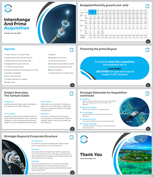 PowerPoint-Design von pb für Interchange  | Design: #37535469