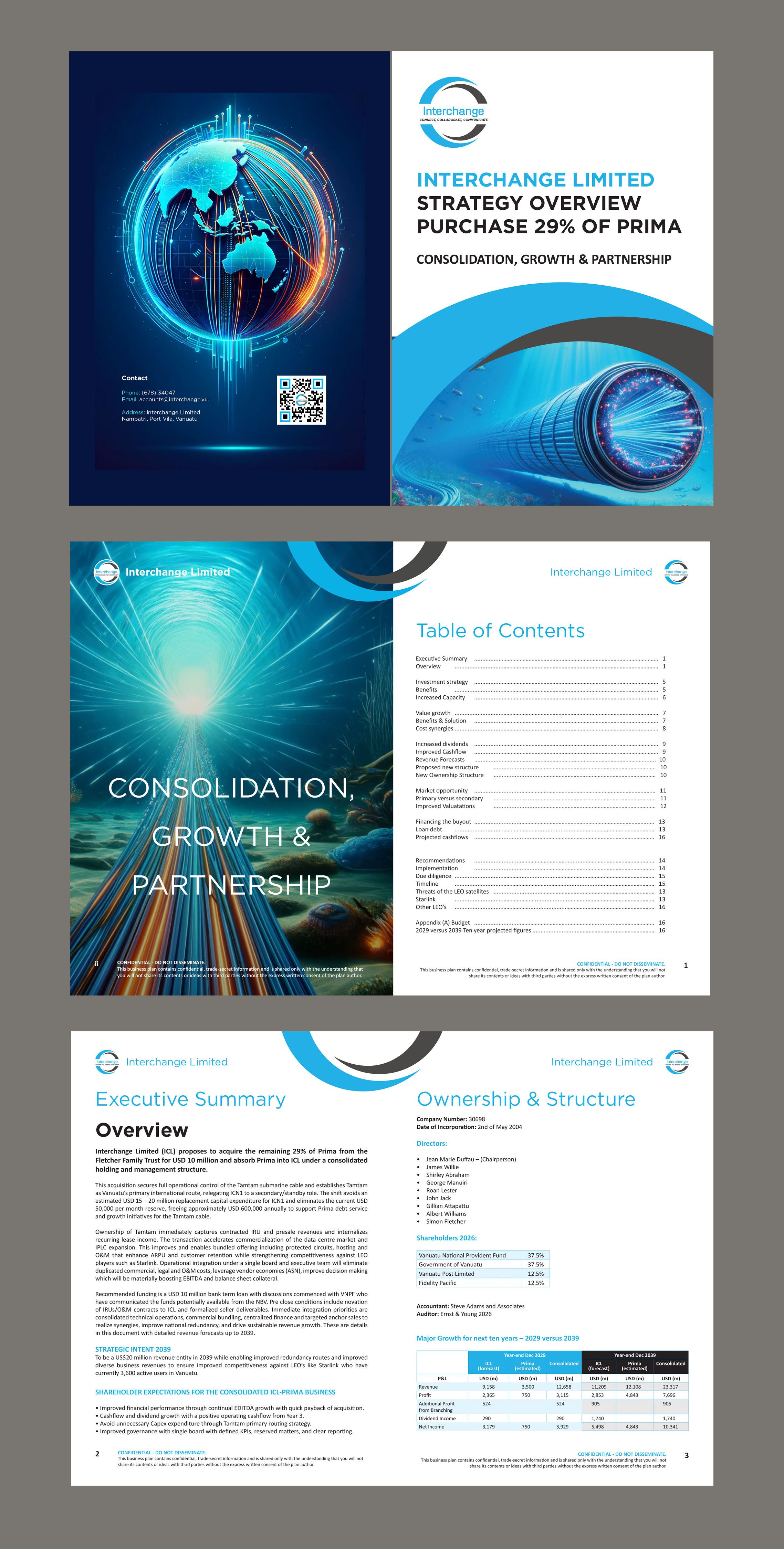 PowerPoint-Design von Creative D2024 für Interchange  | Design: #37538768