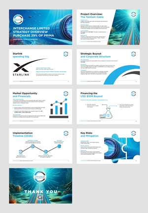 PowerPoint Design by Creative D2024 for Interchange  | Design: #37543326