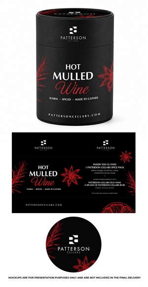 Packaging Design by Dzhafir for Patterson Cellars | Design: #37537579