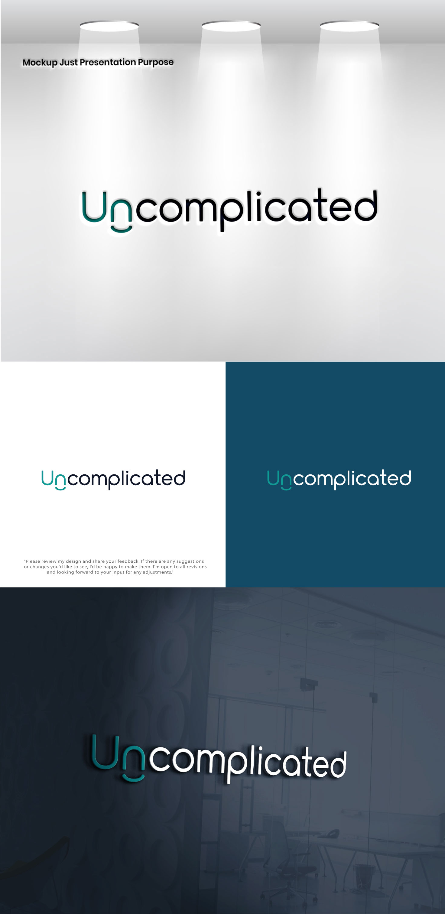Logo Design by Pixel Signature for Uncomplicated Consulting | Design: #37546445