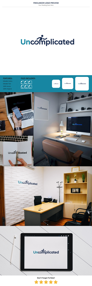 Logo Design by Pixel Signature for Uncomplicated Consulting | Design: #37546446