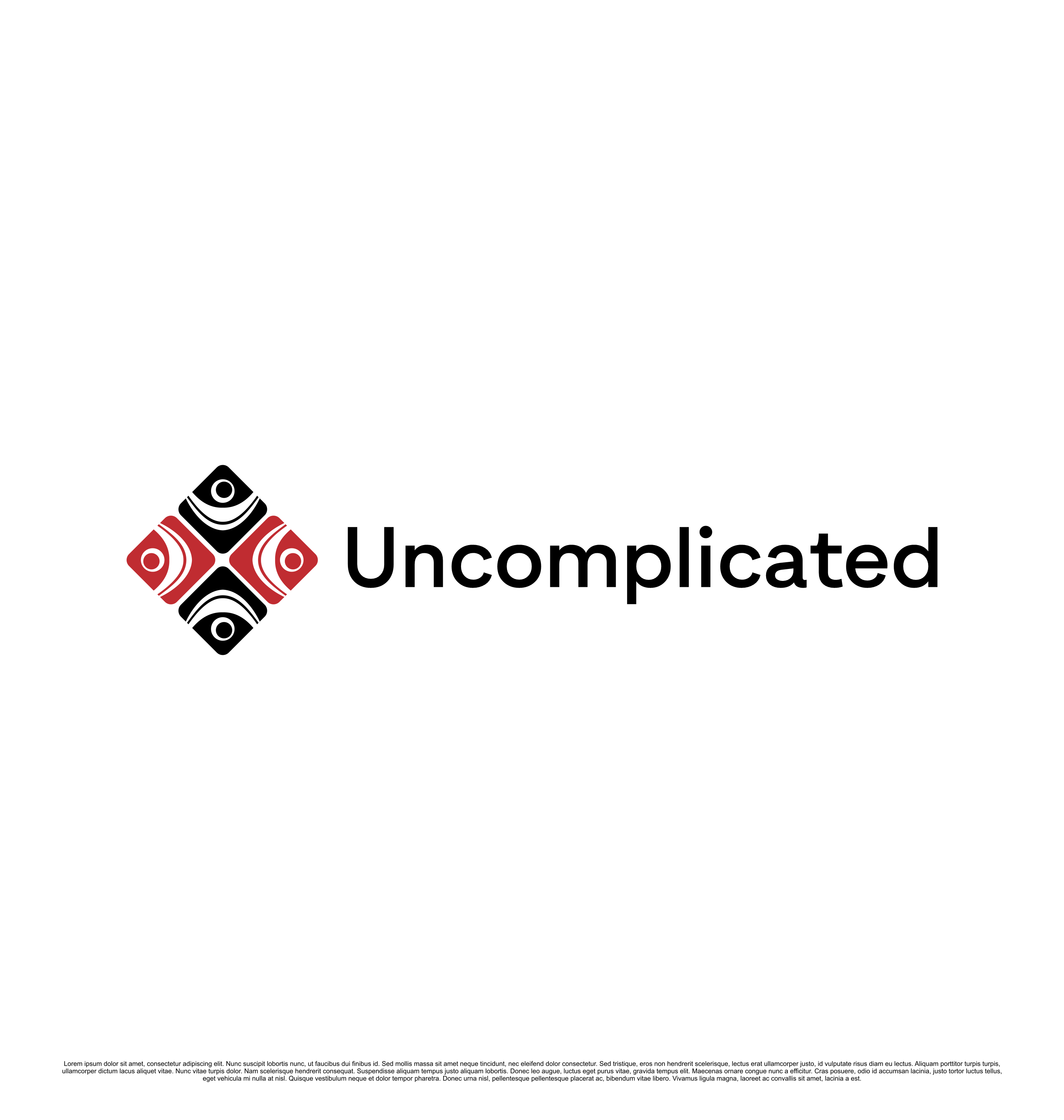 Logo Design by kebusibud for Uncomplicated Consulting | Design #37541806