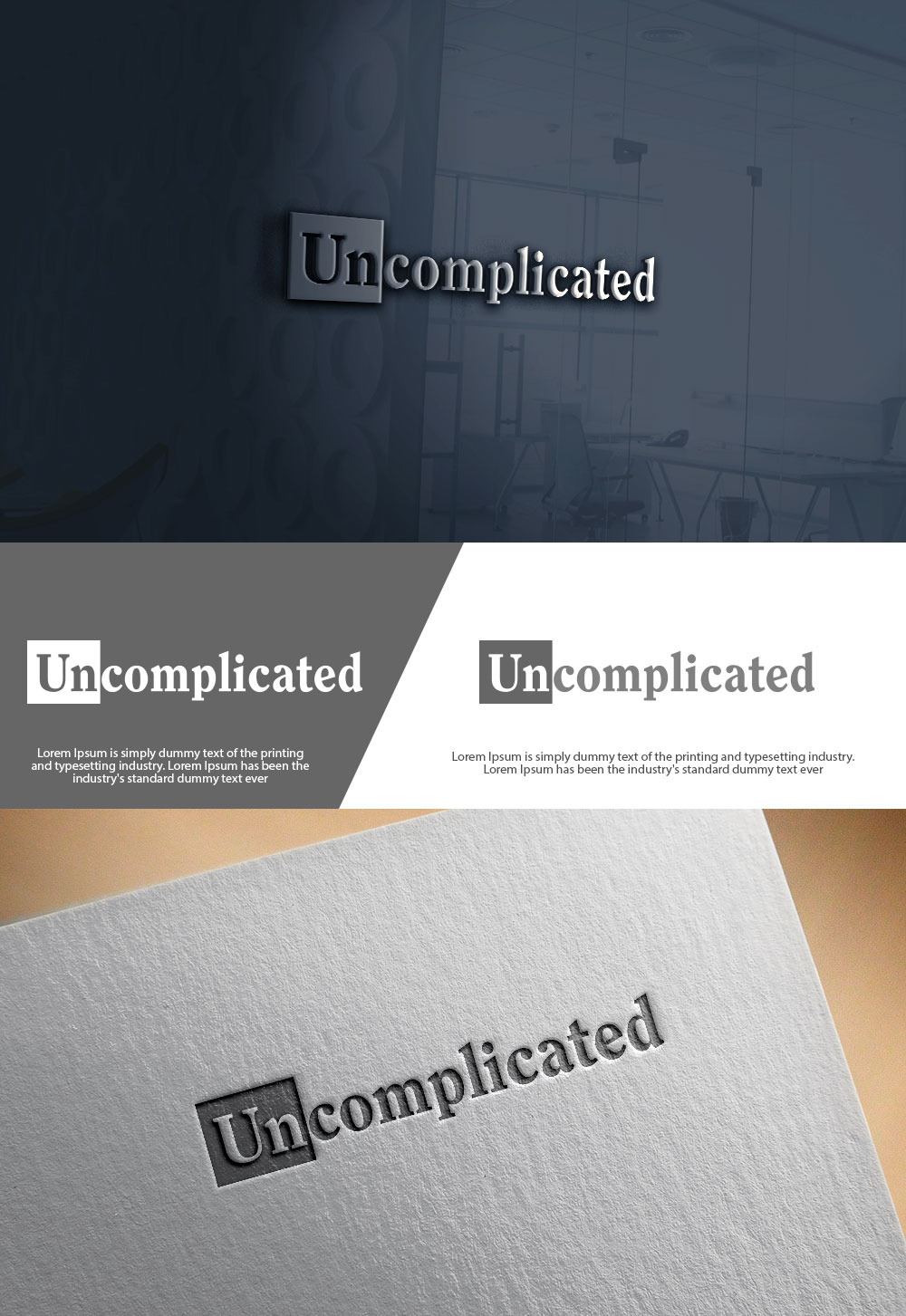 Logo Design by sulemani  creation for Uncomplicated Consulting | Design #37541260