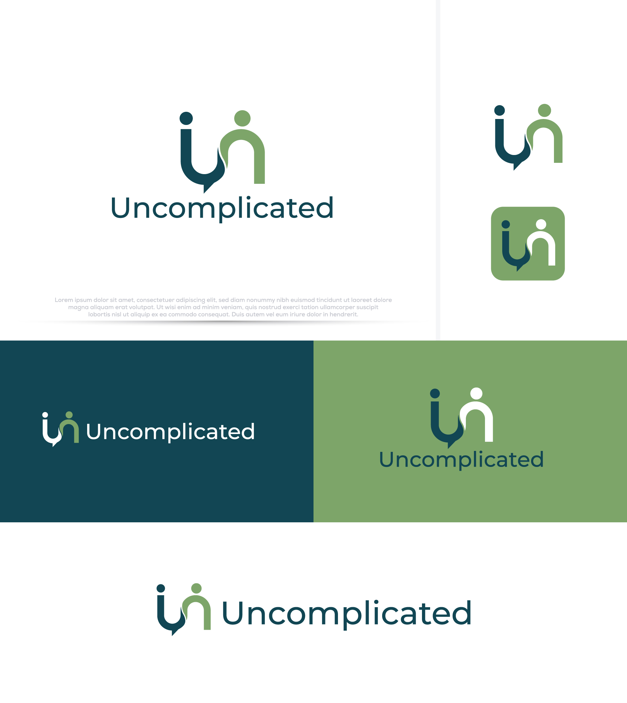 Logo Design by InkPilot_Studio™ for Uncomplicated Consulting | Design #37542820