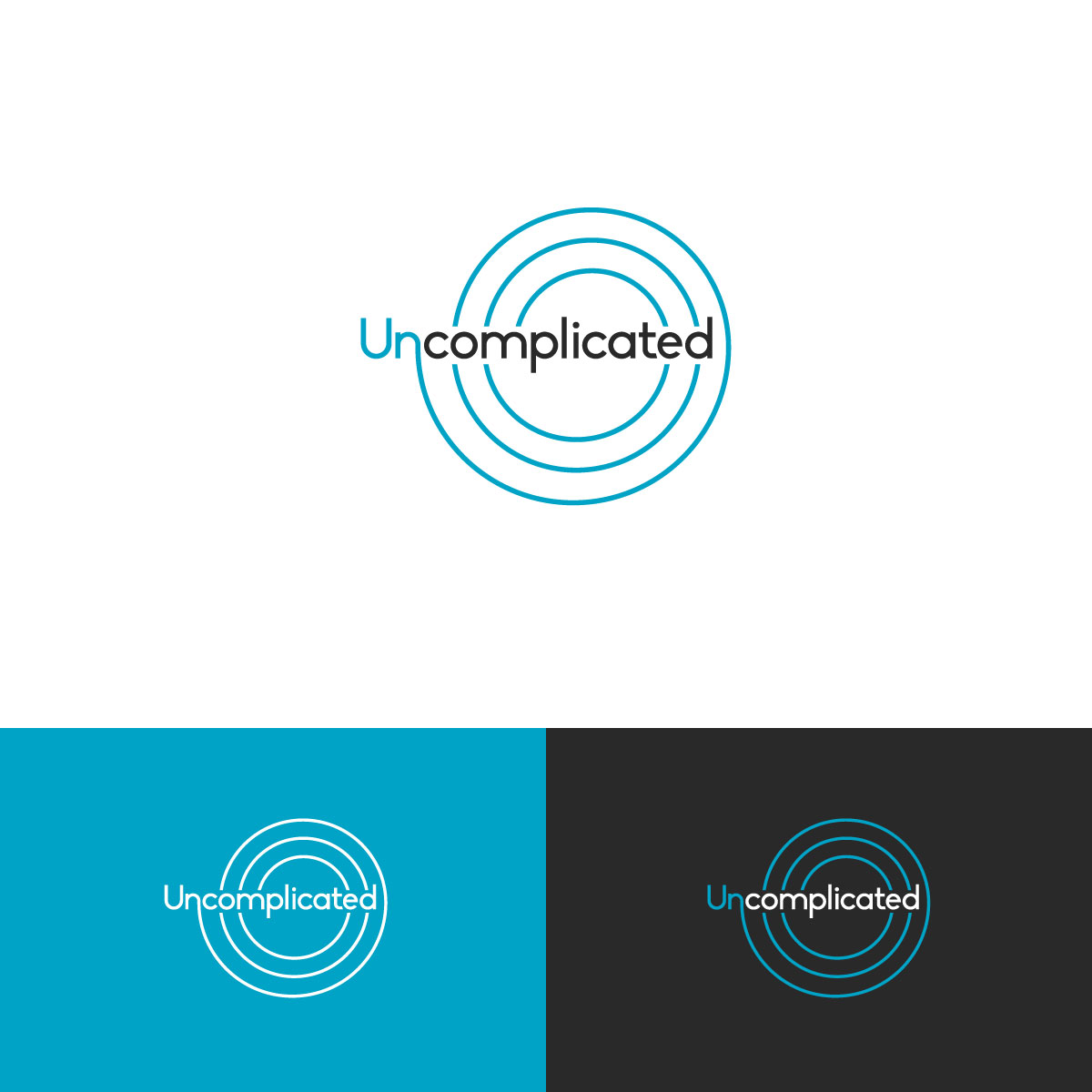 Logo Design by Alex Henry for Uncomplicated Consulting | Design #37540801
