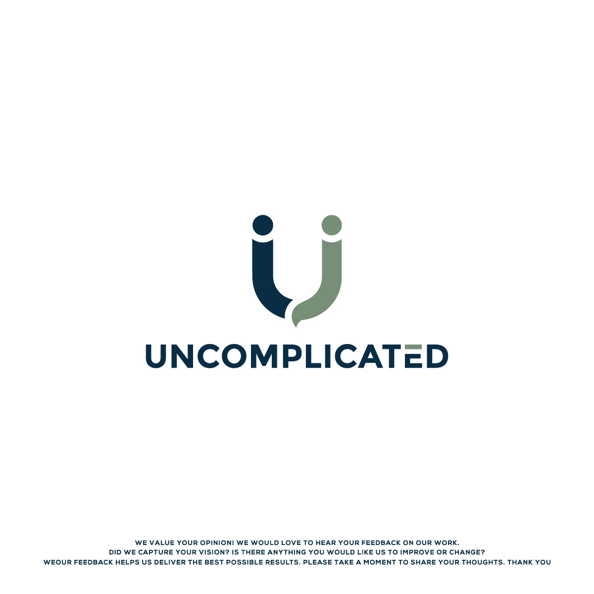 Logo Design by Logo Care. for Uncomplicated Consulting | Design #37542391