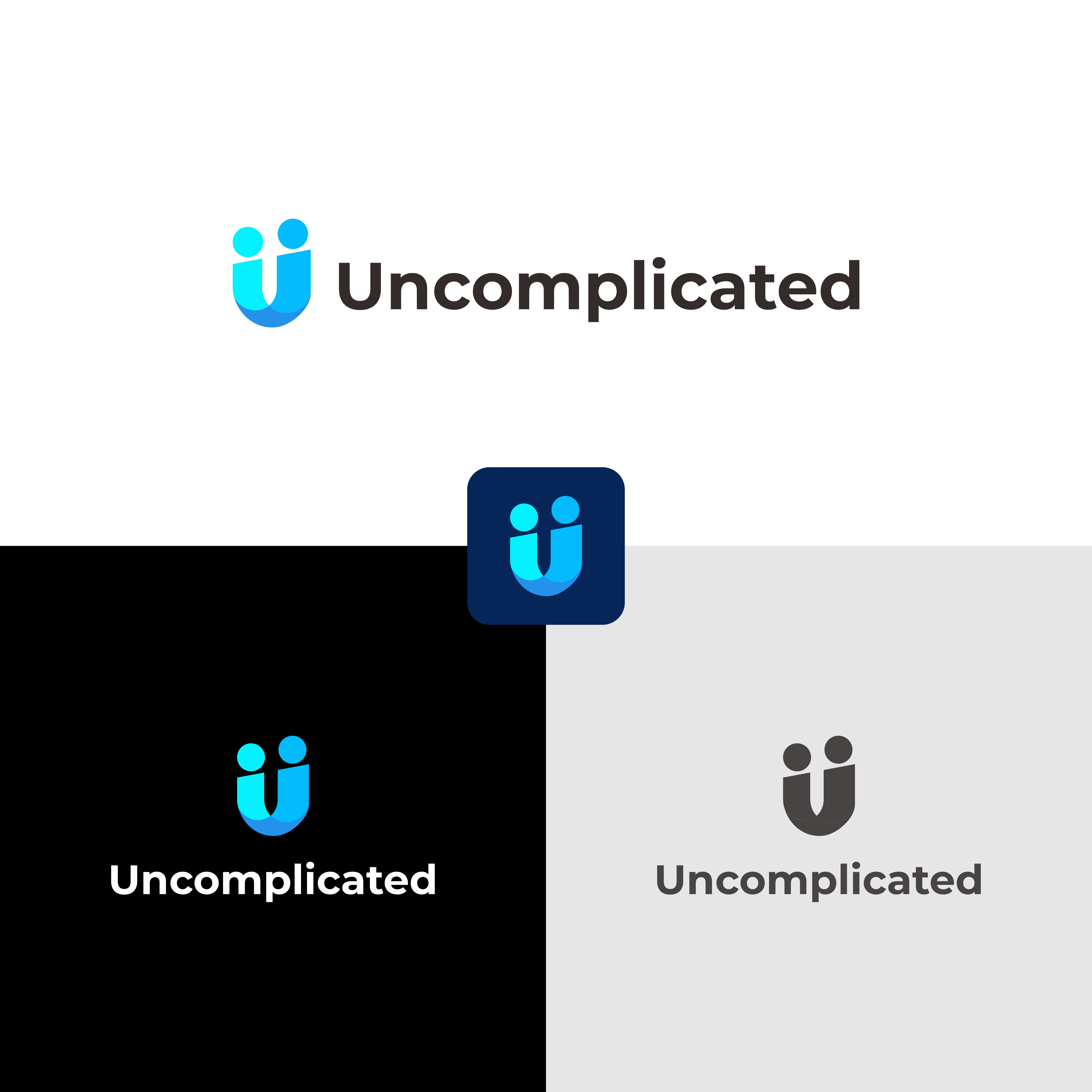 Logo Design by noktah for Uncomplicated Consulting | Design #37544376