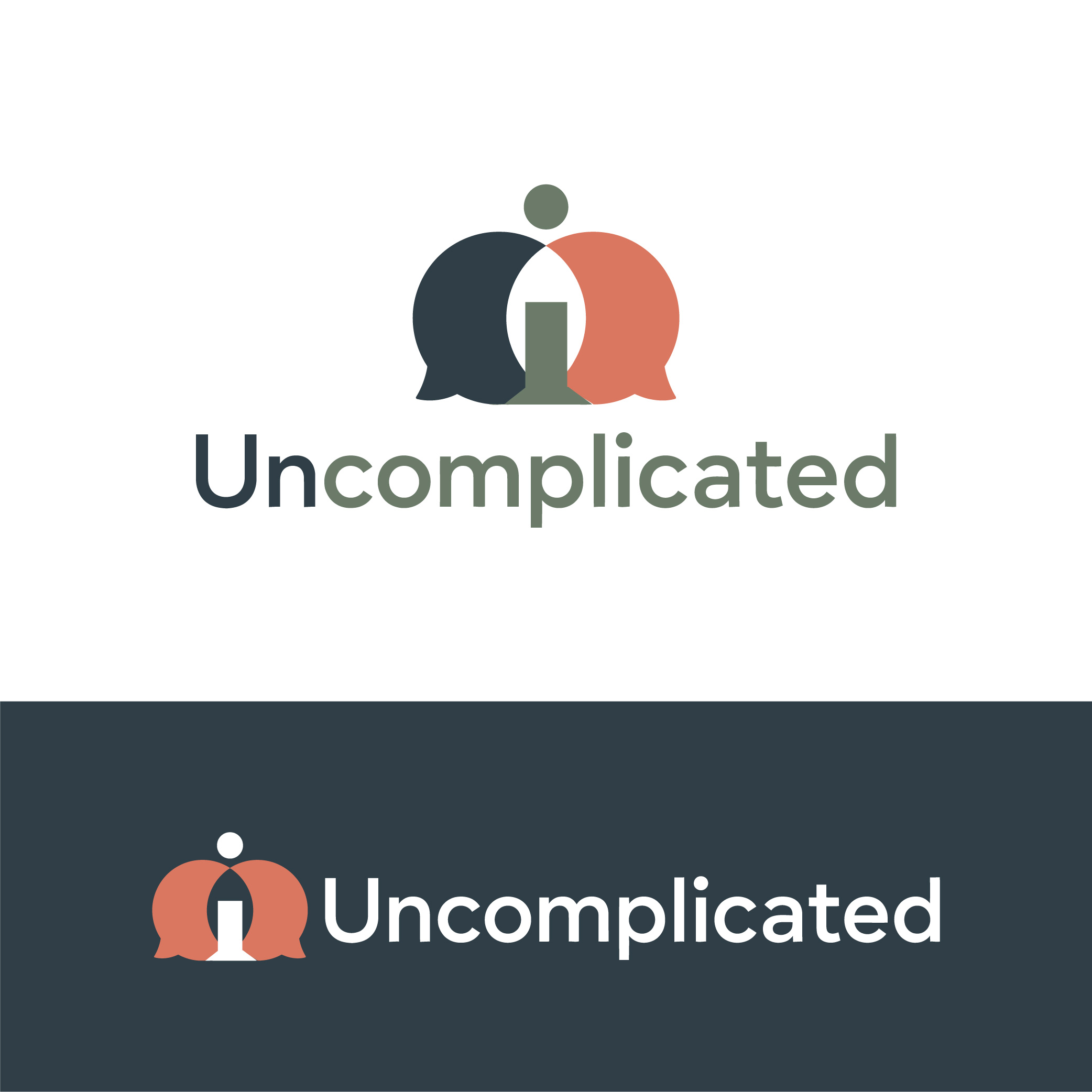 Logo Design by VantaBureau for Uncomplicated Consulting | Design #37546881