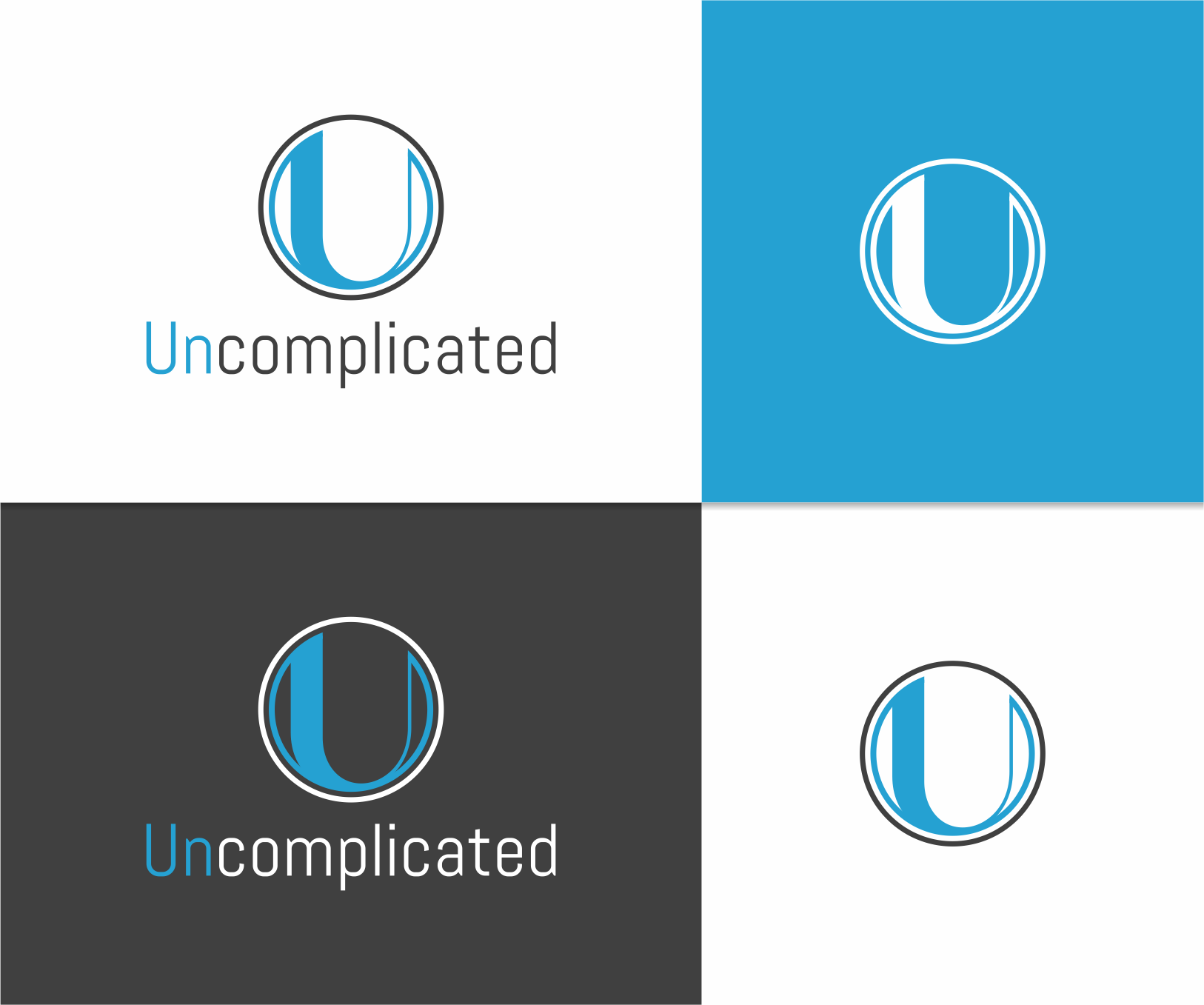 Logo Design by Sibyle for Uncomplicated Consulting | Design #37541727