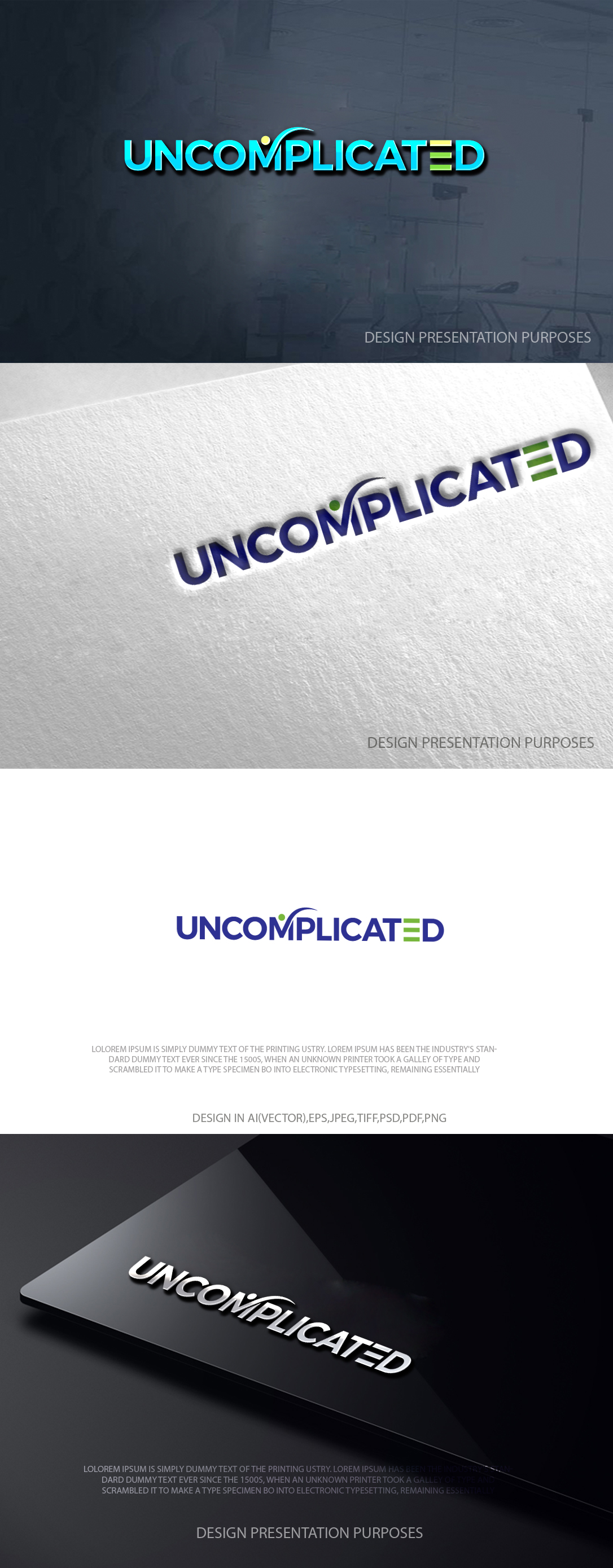 Logo Design by zebronicgraphic for Uncomplicated Consulting | Design #37541608