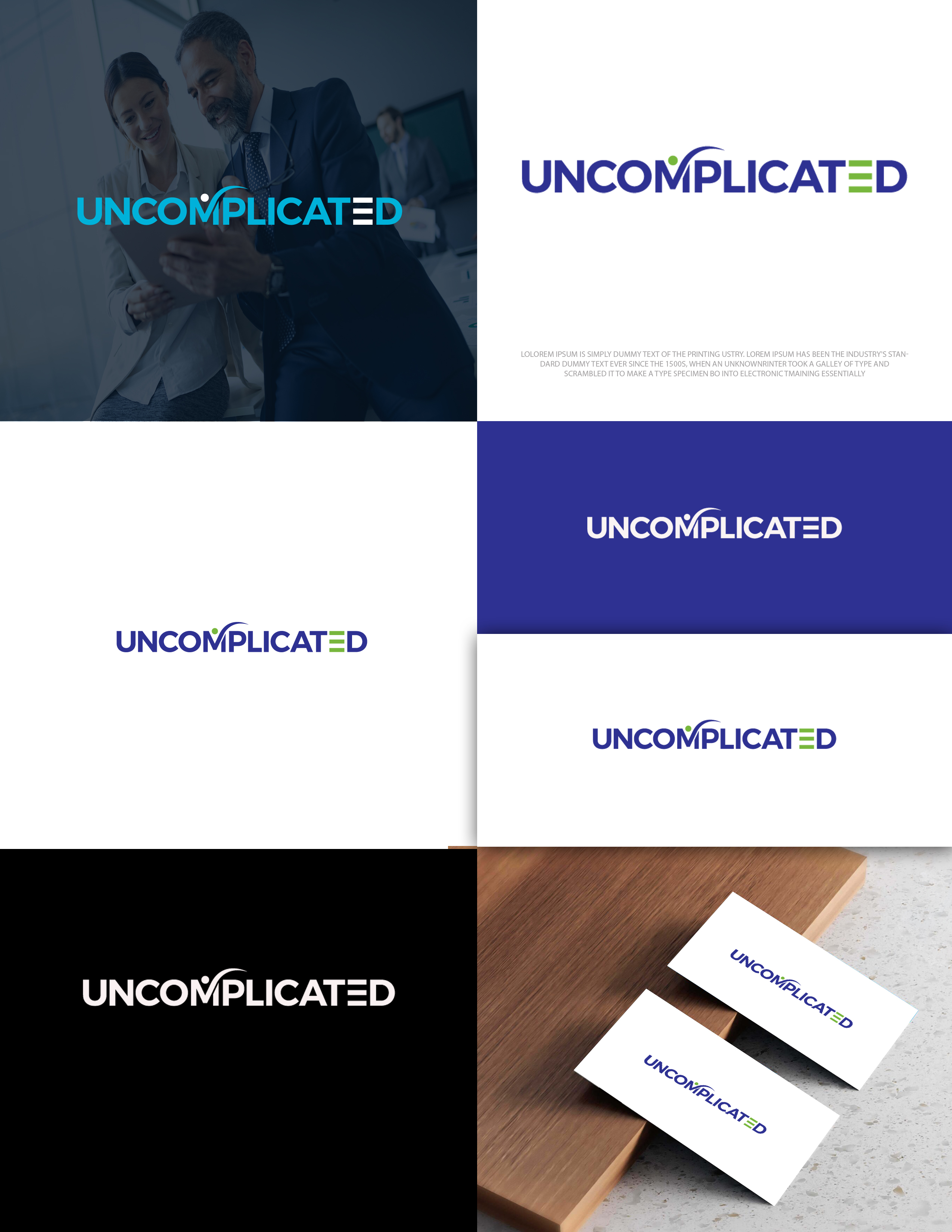 Logo Design by zebronicgraphic for Uncomplicated Consulting | Design #37541610