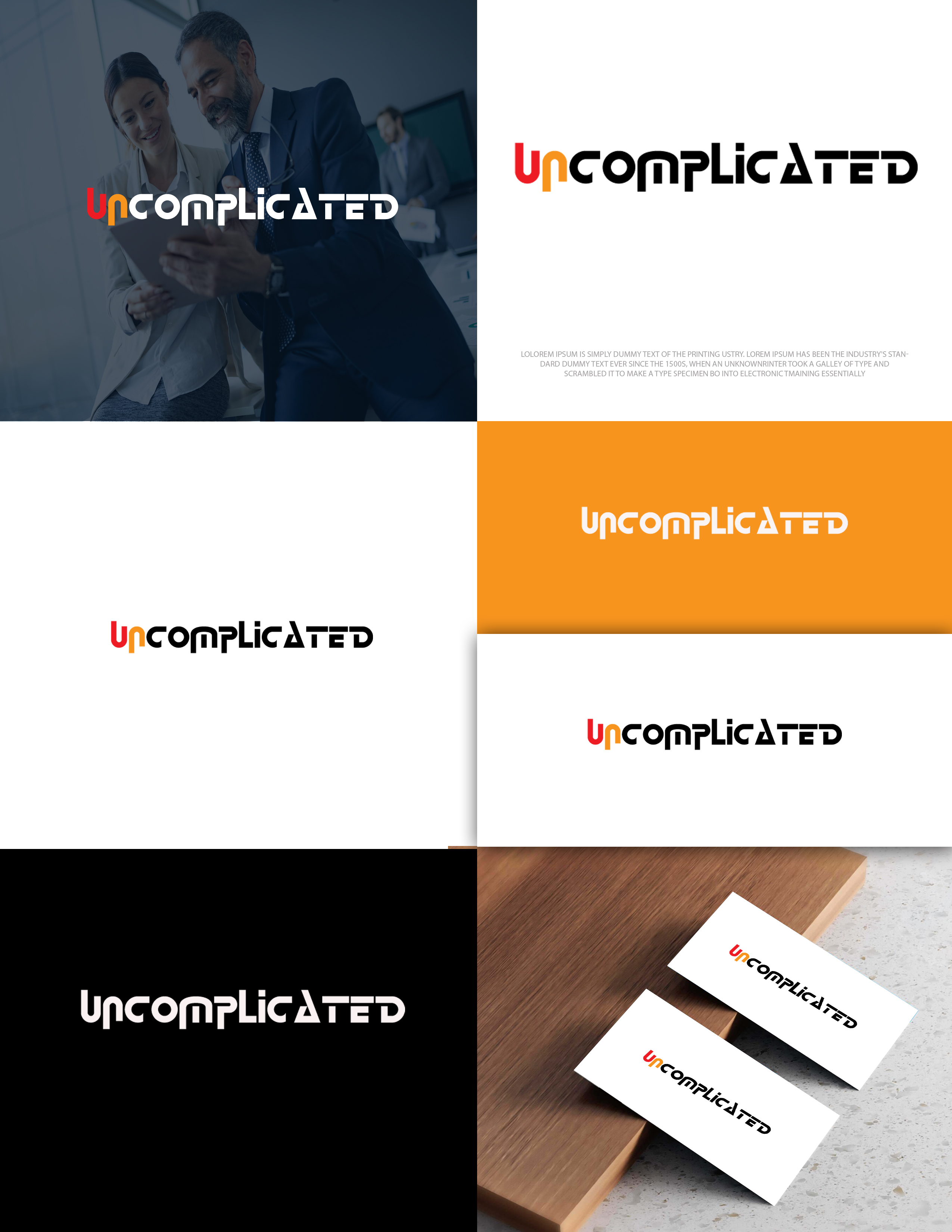 Logo Design by zebronicgraphic for Uncomplicated Consulting | Design #37541611