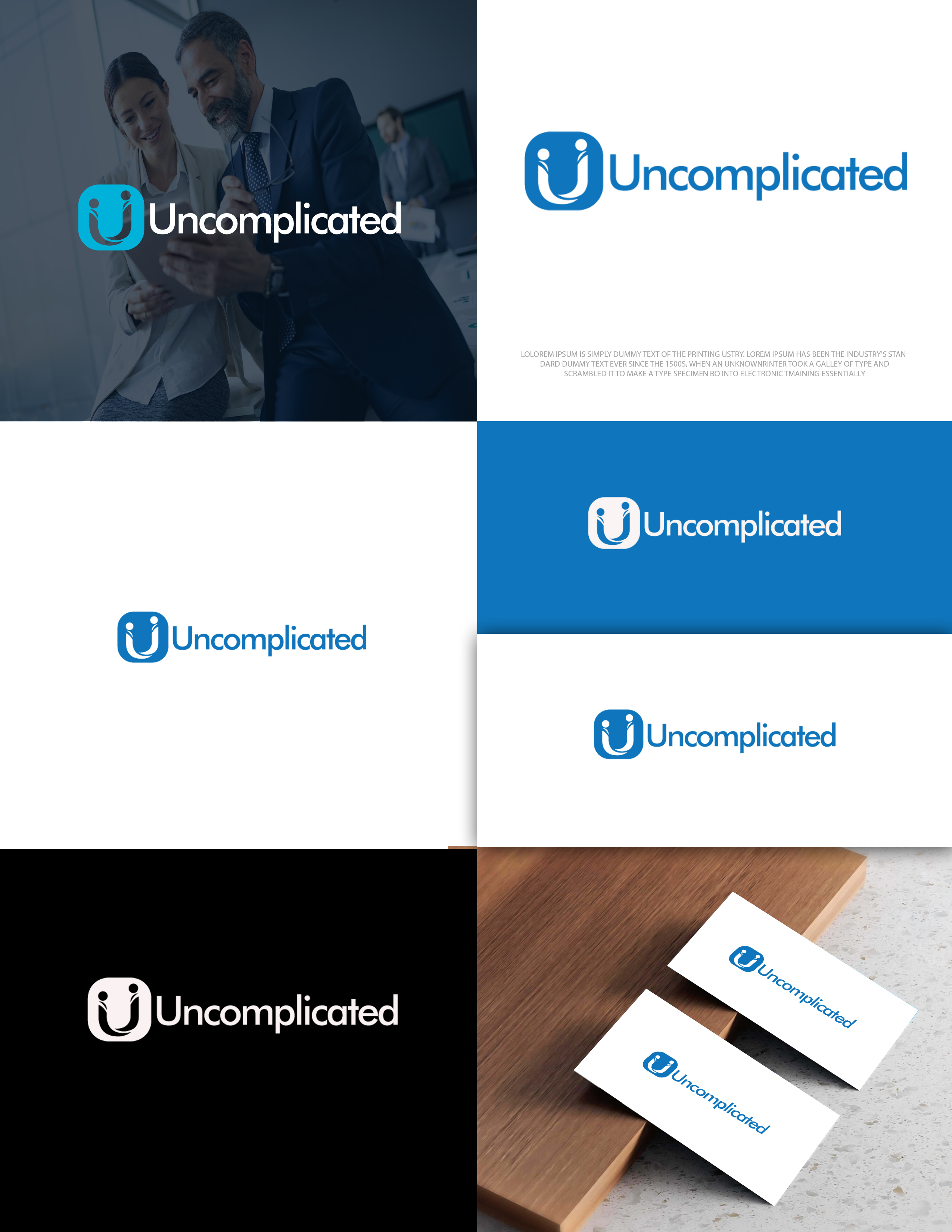 Logo Design by zebronicgraphic for Uncomplicated Consulting | Design #37541612