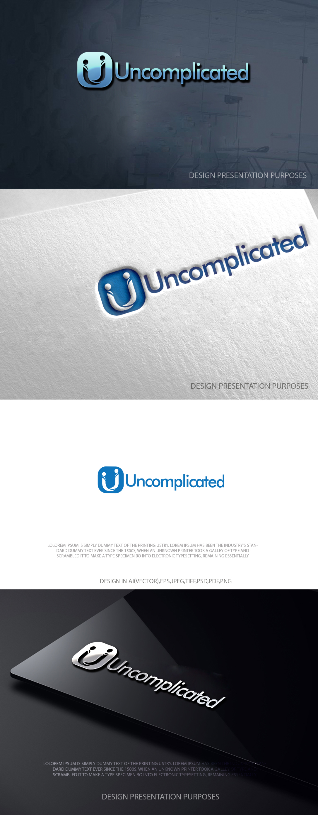 Logo Design by zebronicgraphic for Uncomplicated Consulting | Design #37541615