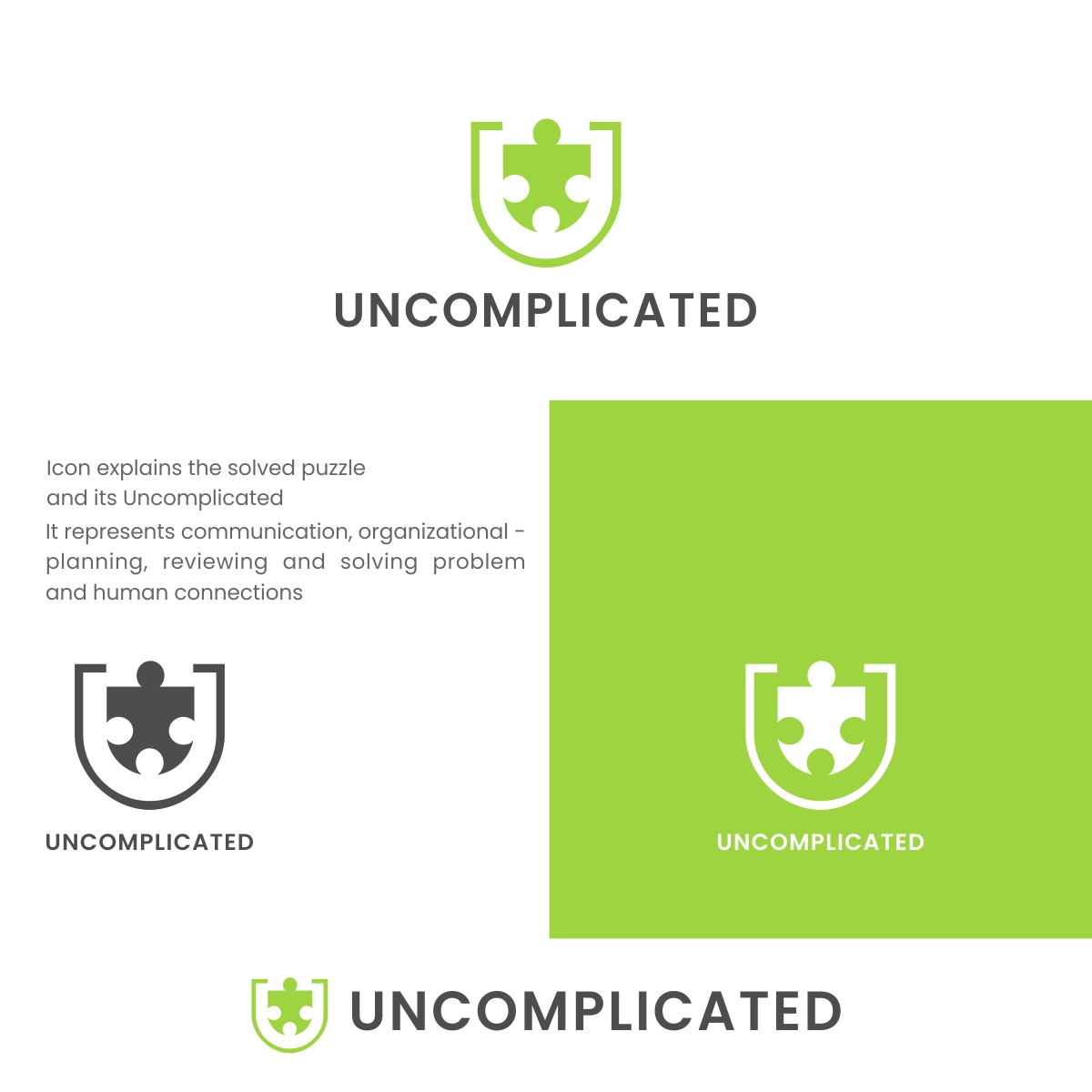Logo Design by Regh Element for Uncomplicated Consulting | Design #37541086