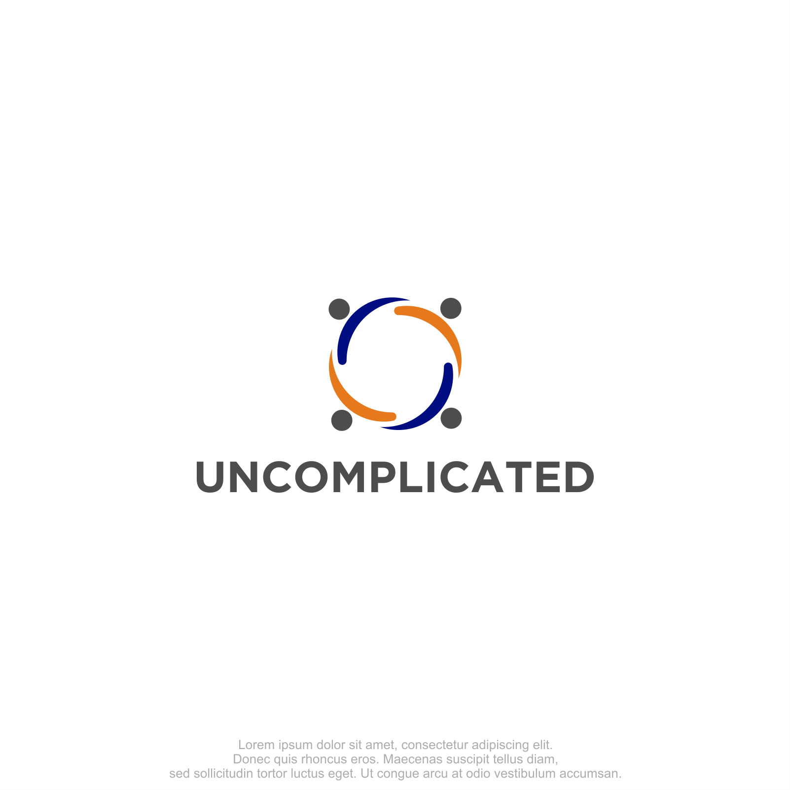 Logo Design by M.Syaiful Huda for Uncomplicated Consulting | Design #37540437