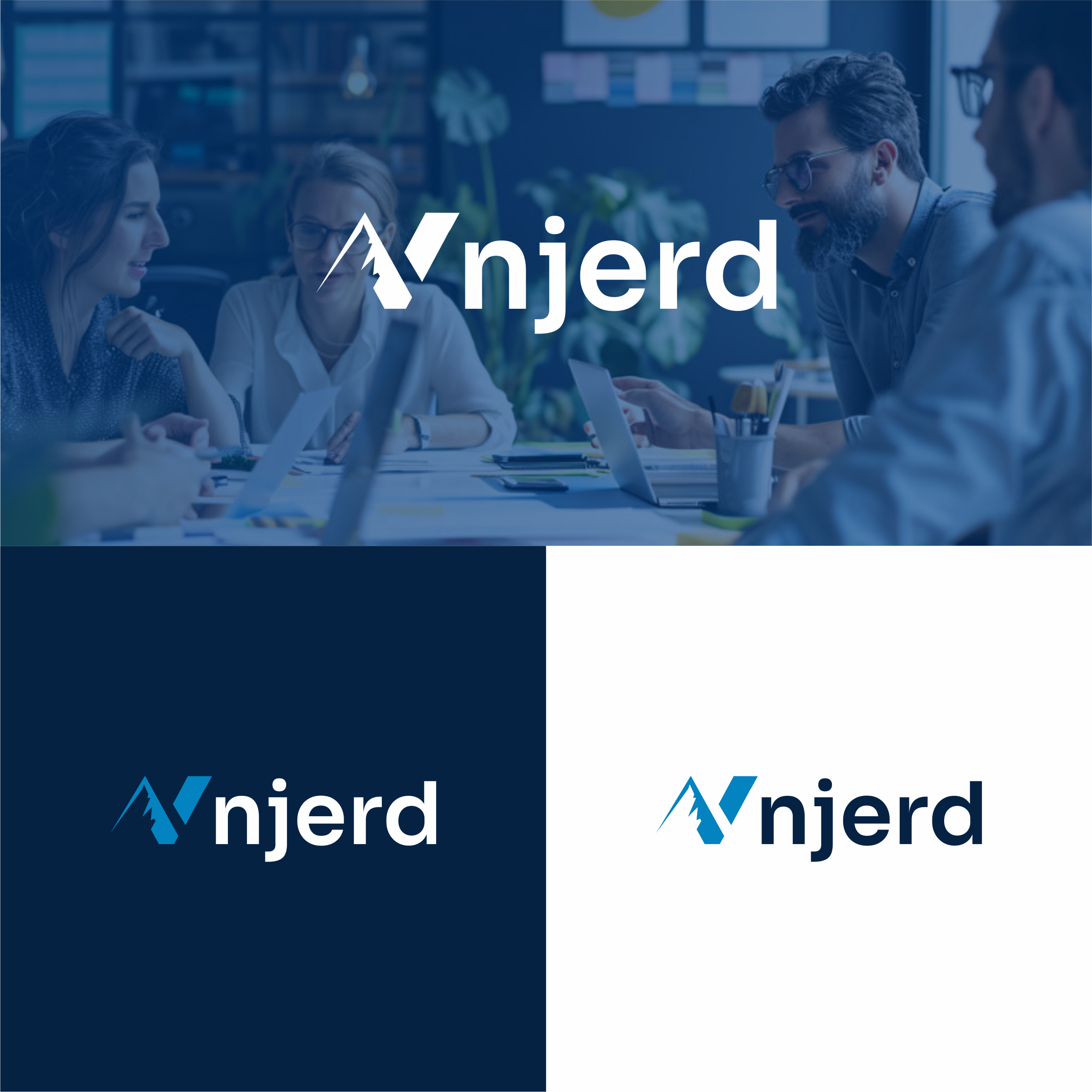 Logo Design by ndra for njerd | Design #37544489