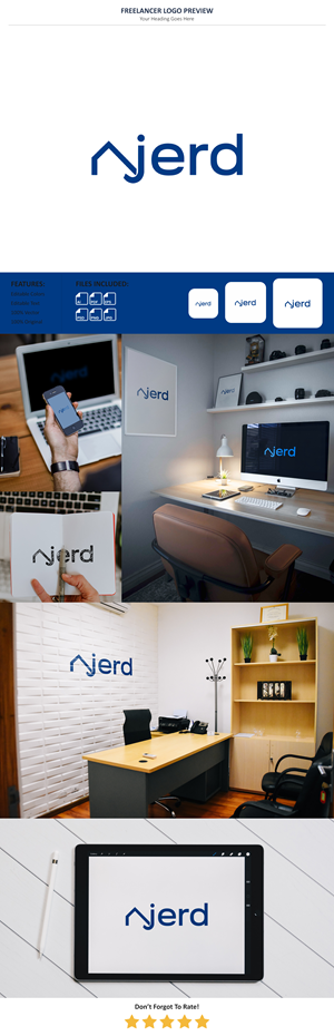 Logo-Design von Pixel Signature für njerd | Design: #37543305