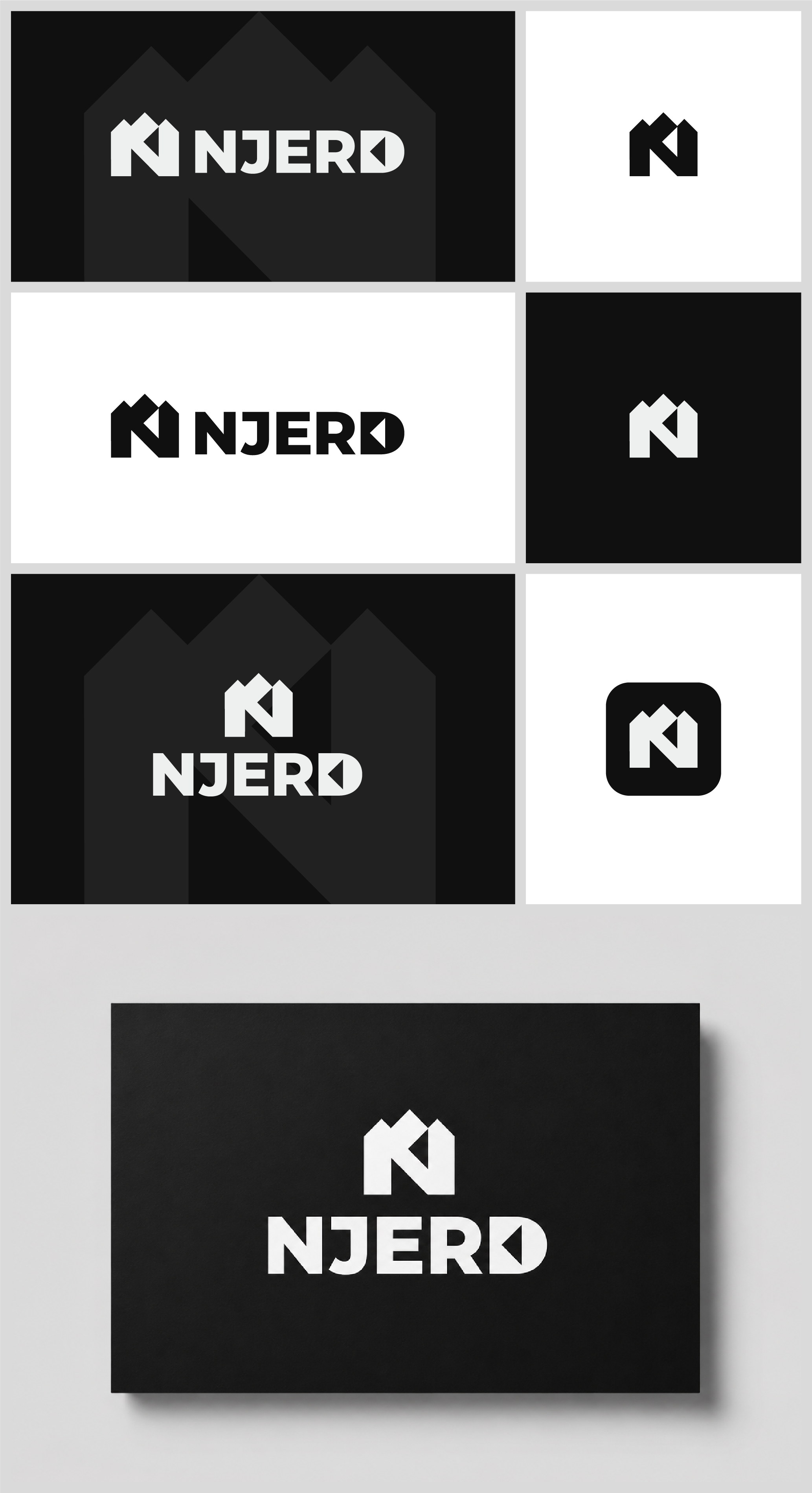 Logo Design by Ha.Connick for njerd | Design #37546298