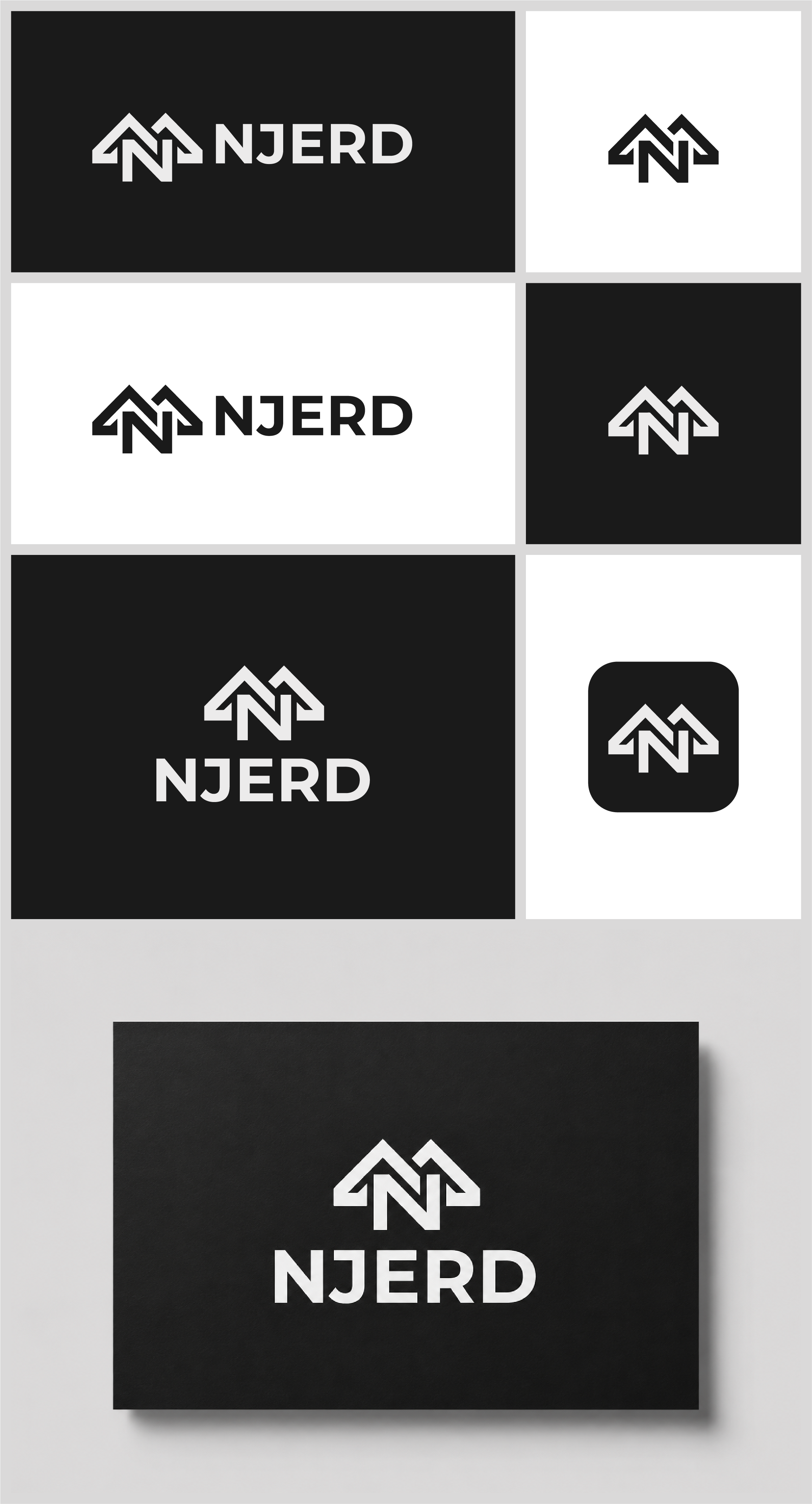 Logo Design by Ha.Connick for njerd | Design #37546299