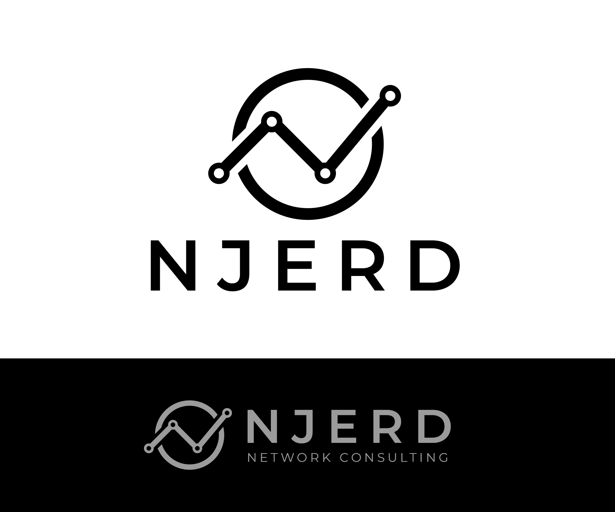 Logo Design by Sun Moon Graphic Designer for njerd | Design #37544331