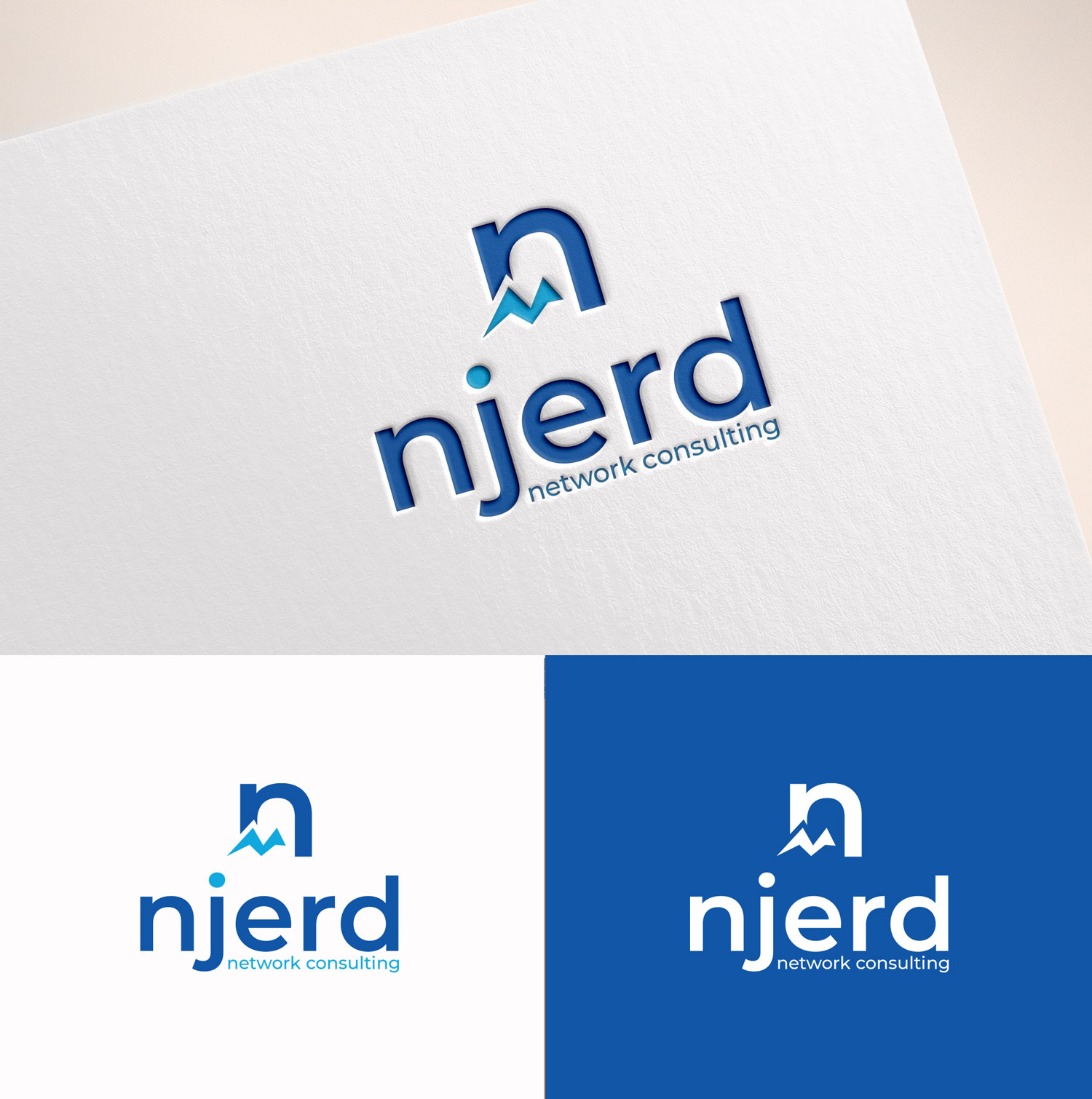 Logo Design by M Art & Design for njerd | Design #37542436