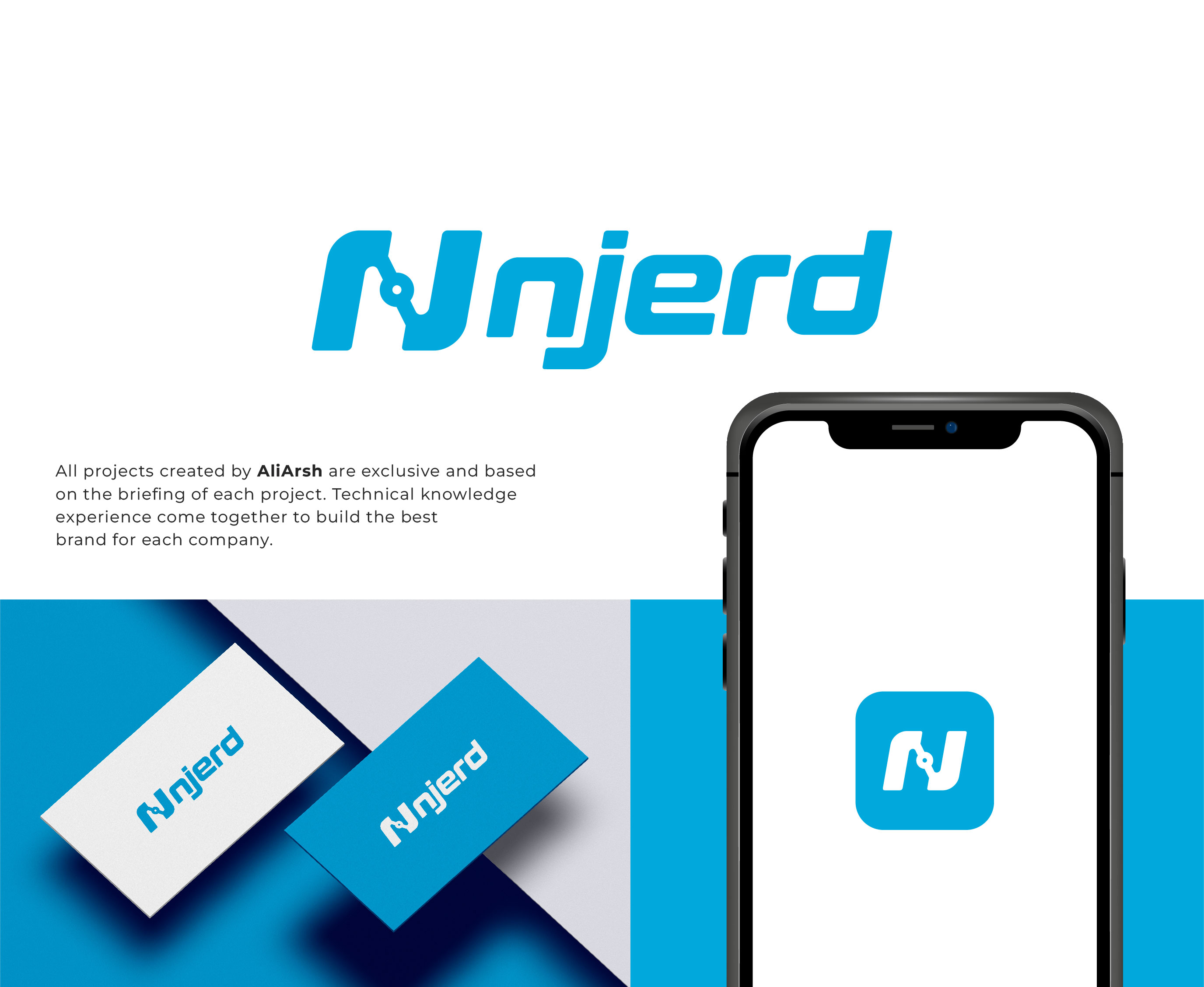 Diseño de Logo por AliArsh para njerd | Diseño #37568667