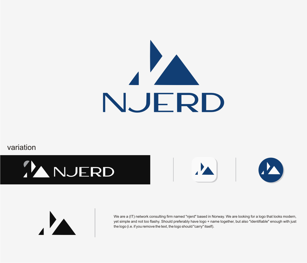 Logo-Design von gray mind für njerd | Design #37570553