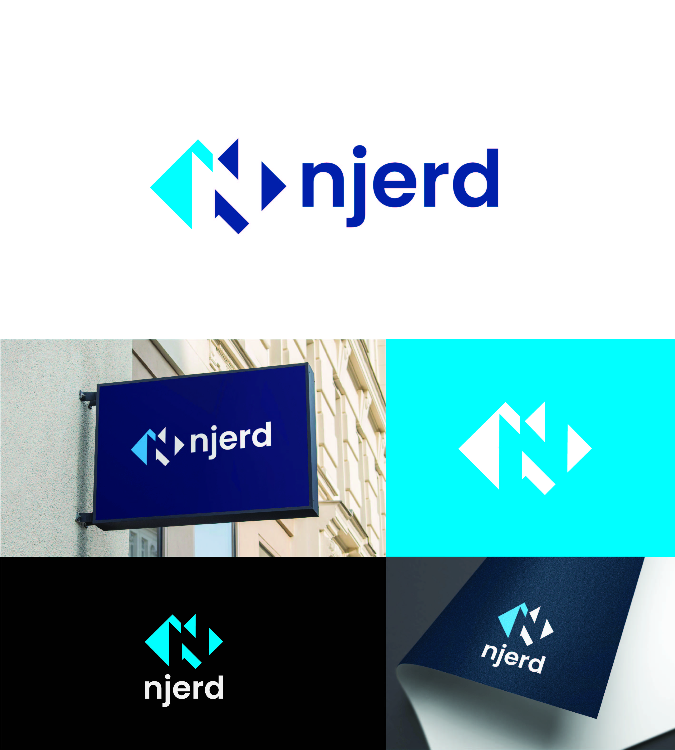 Logo Design by genzo for njerd | Design #37551126
