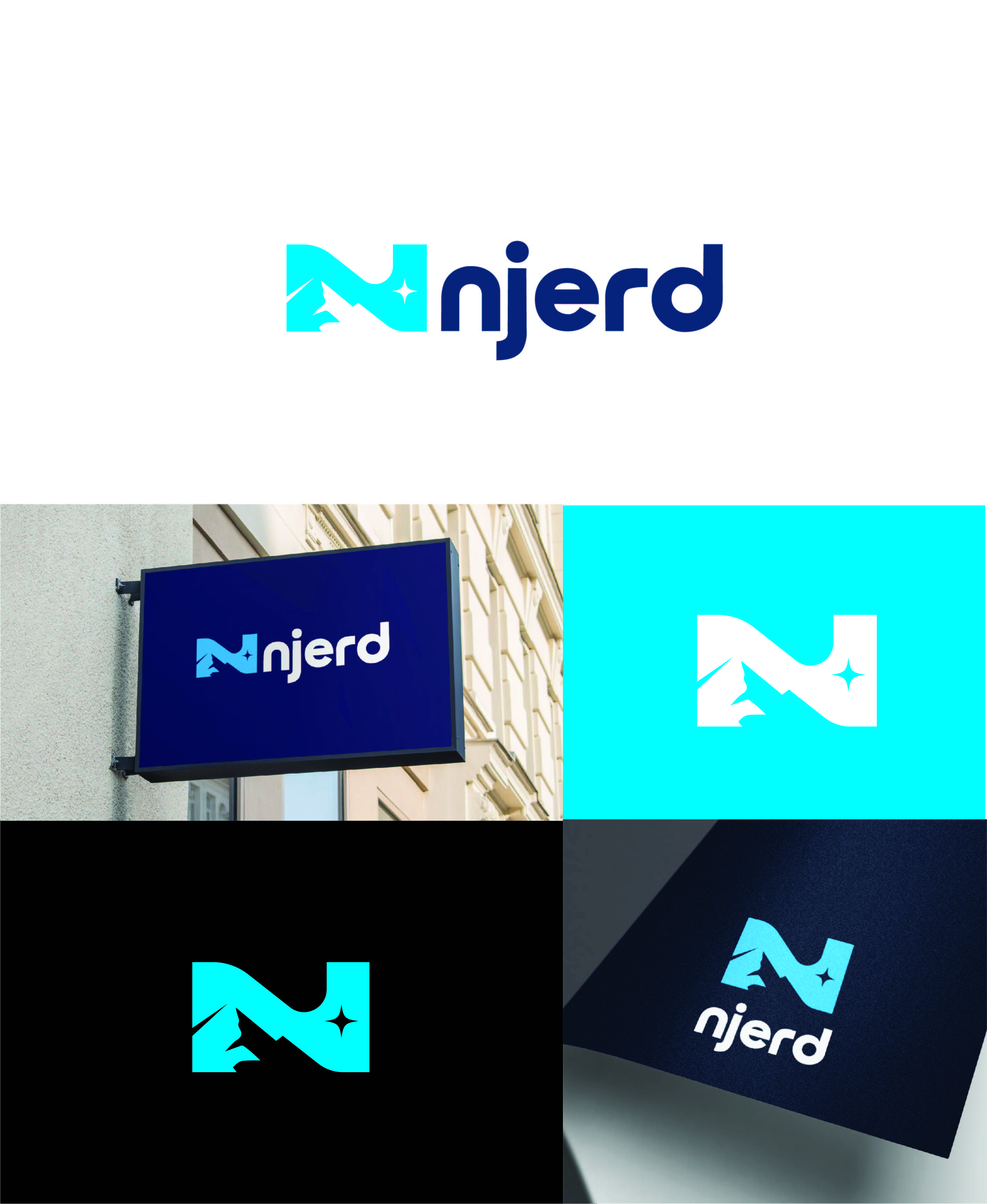 Logo Design by genzo for njerd | Design #37551201