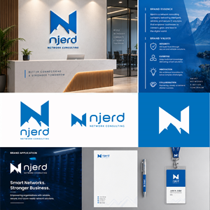 Logo Design by KIRIKASHU for njerd | Design: #37579129