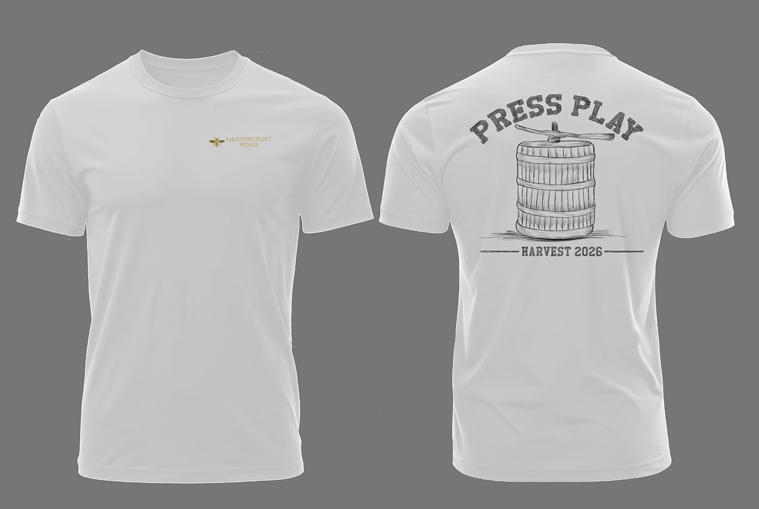 Design de T-shirt par shemulss pour Meadowcroft Wines | Design #37555354
