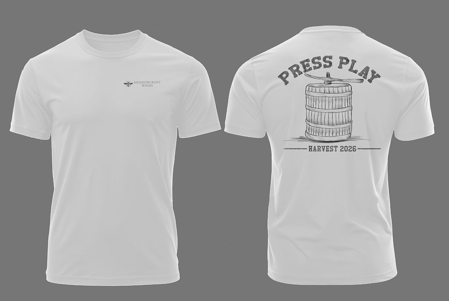 Design de T-shirt par shemulss pour Meadowcroft Wines | Design #37555355