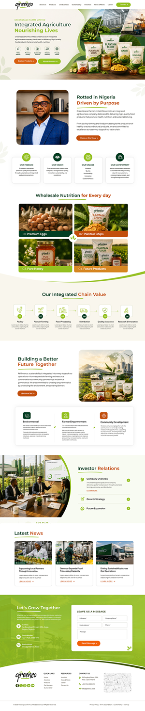 Web Design by Blue Sparrow for this project | Design: #37553517