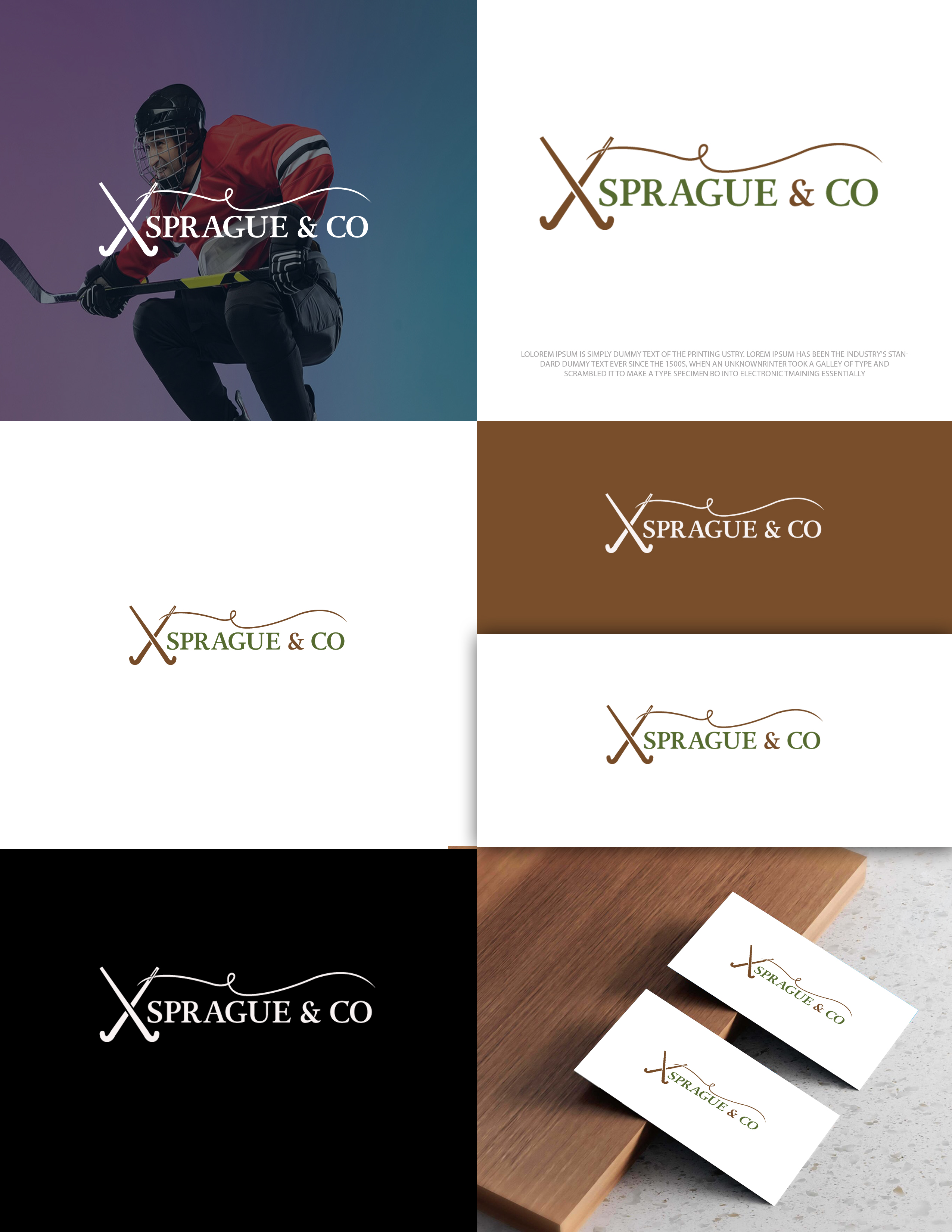 Logo-Design von zebronicgraphic für Cariboo Hockey Ltd | Design #37548983