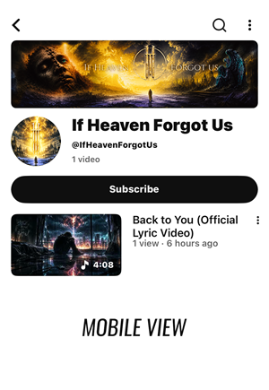 YouTube Design by Rickyy for this project | Design: #37550067