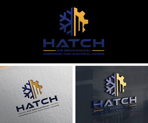 Logo Design by Adi Graphics for Hatch Air Mechanical | Design: #37551718