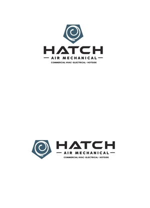 Logo Design by D@rts for Hatch Air Mechanical | Design: #37560453