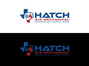 Logo Design by Gexheen for Hatch Air Mechanical | Design: #37555623