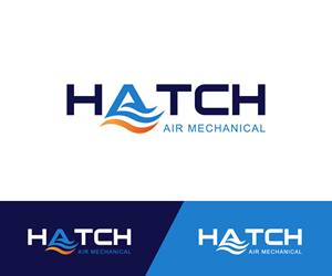 Logo Design by oscar raise for Hatch Air Mechanical | Design: #37650736