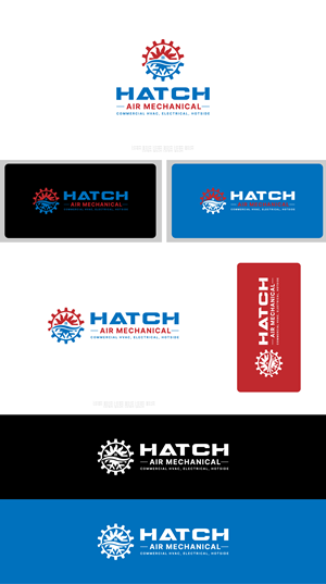 Logo Design by S.H Designs for Hatch Air Mechanical | Design #37551382