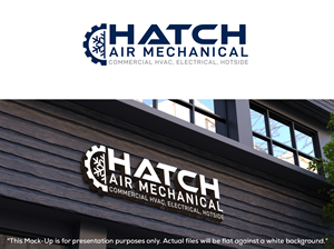 Logo Design by Kavth for Hatch Air Mechanical | Design: #37557330