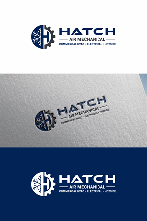 Logo Design by ndra for Hatch Air Mechanical | Design: #37567621